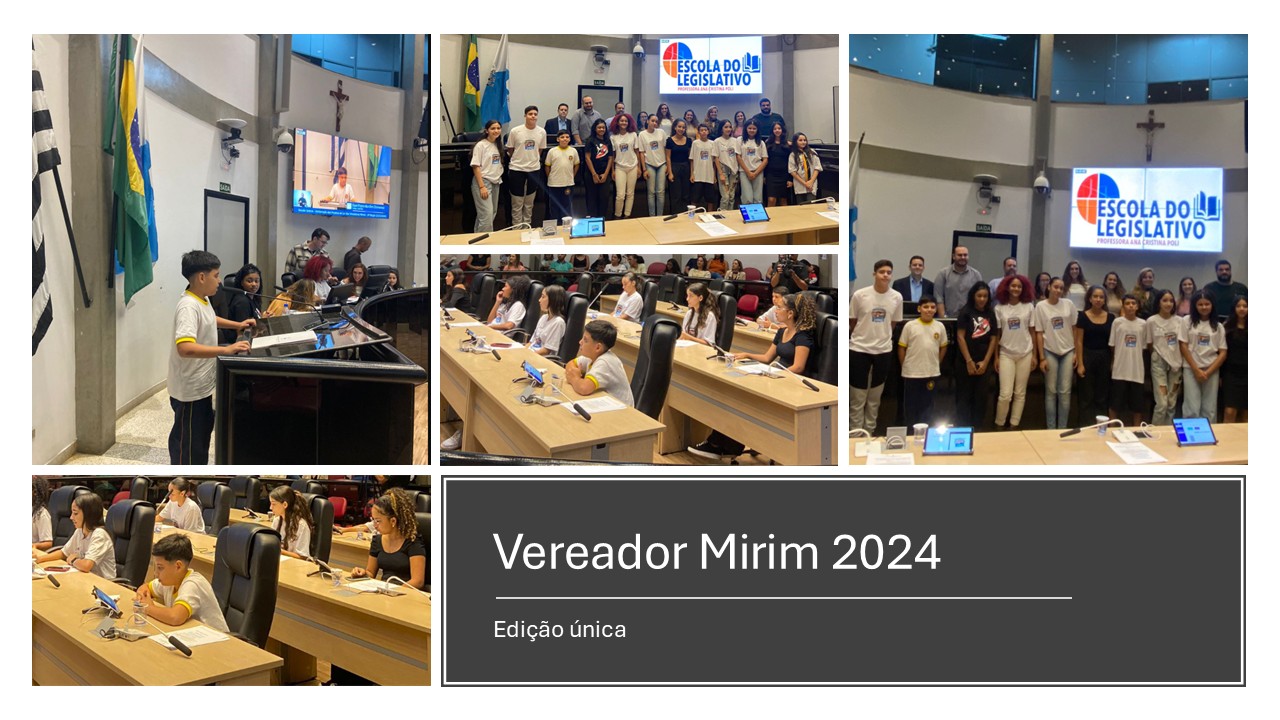 Vereador Mirim realizado em 2024